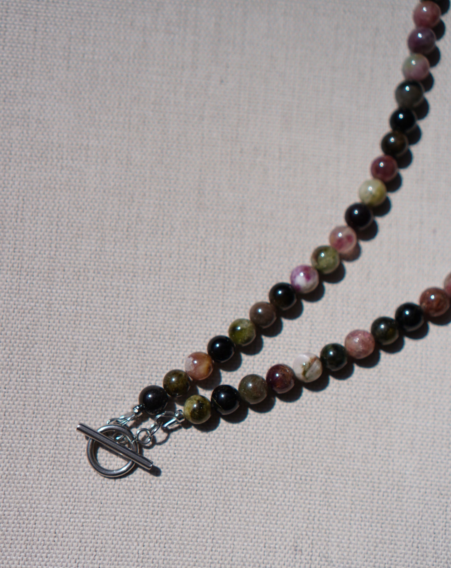 Watermelon Tourmaline Necklace