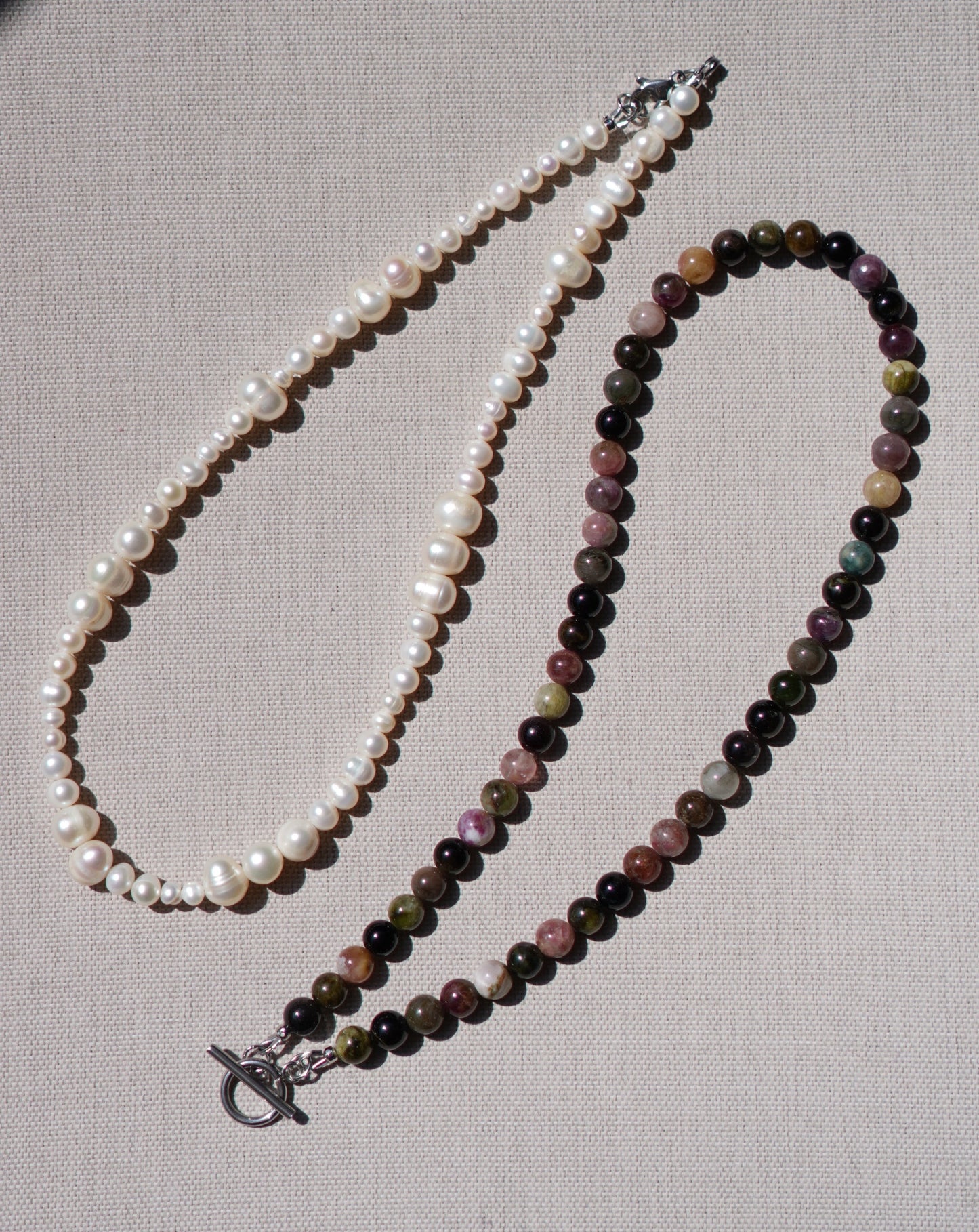 Watermelon Tourmaline Necklace