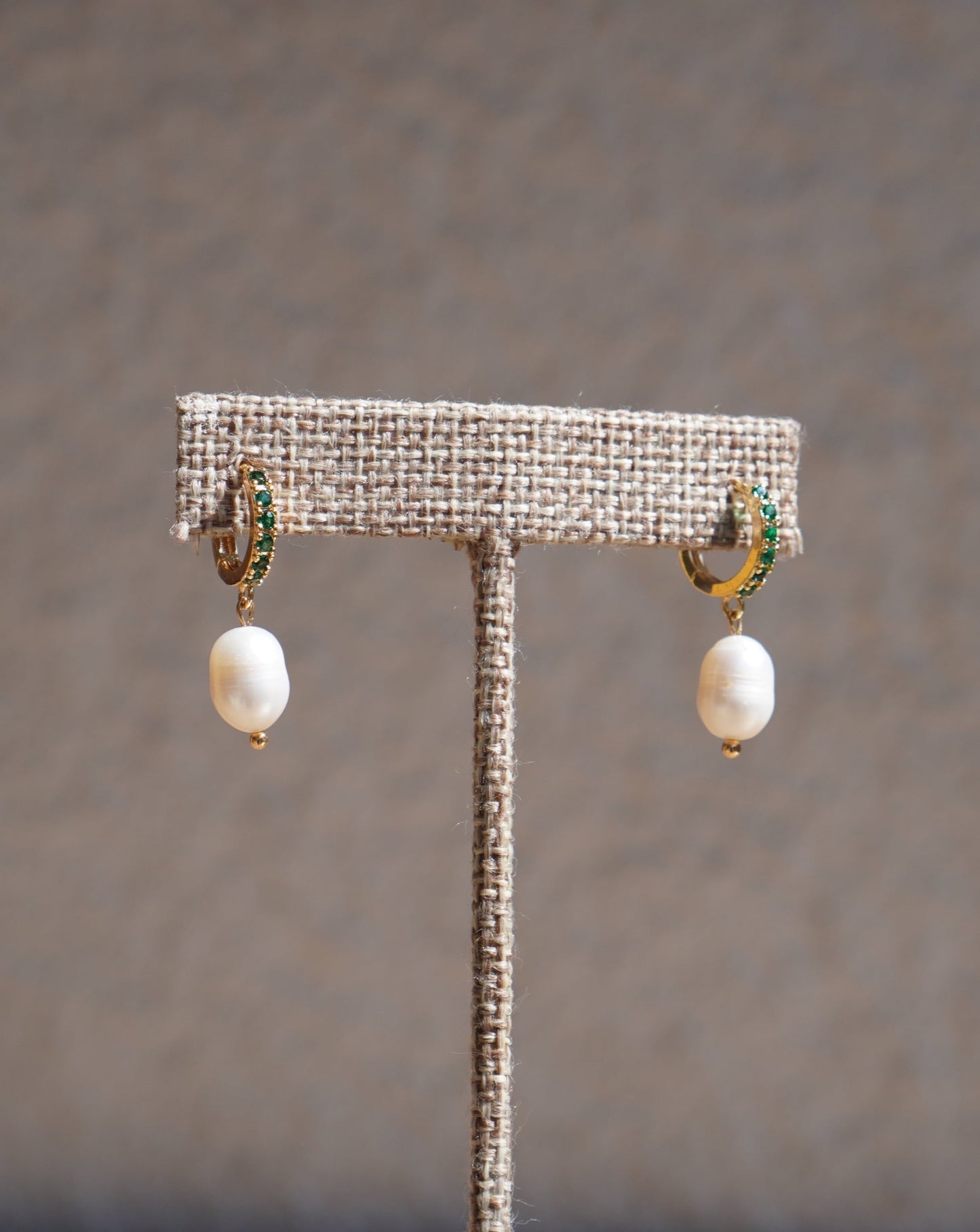 Gold Filled Earrings with Freshwater Pearls