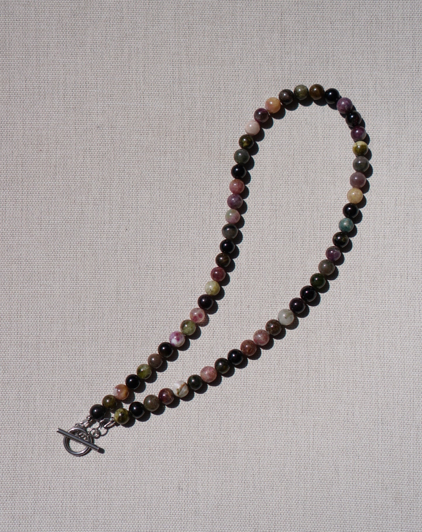 Watermelon Tourmaline Necklace