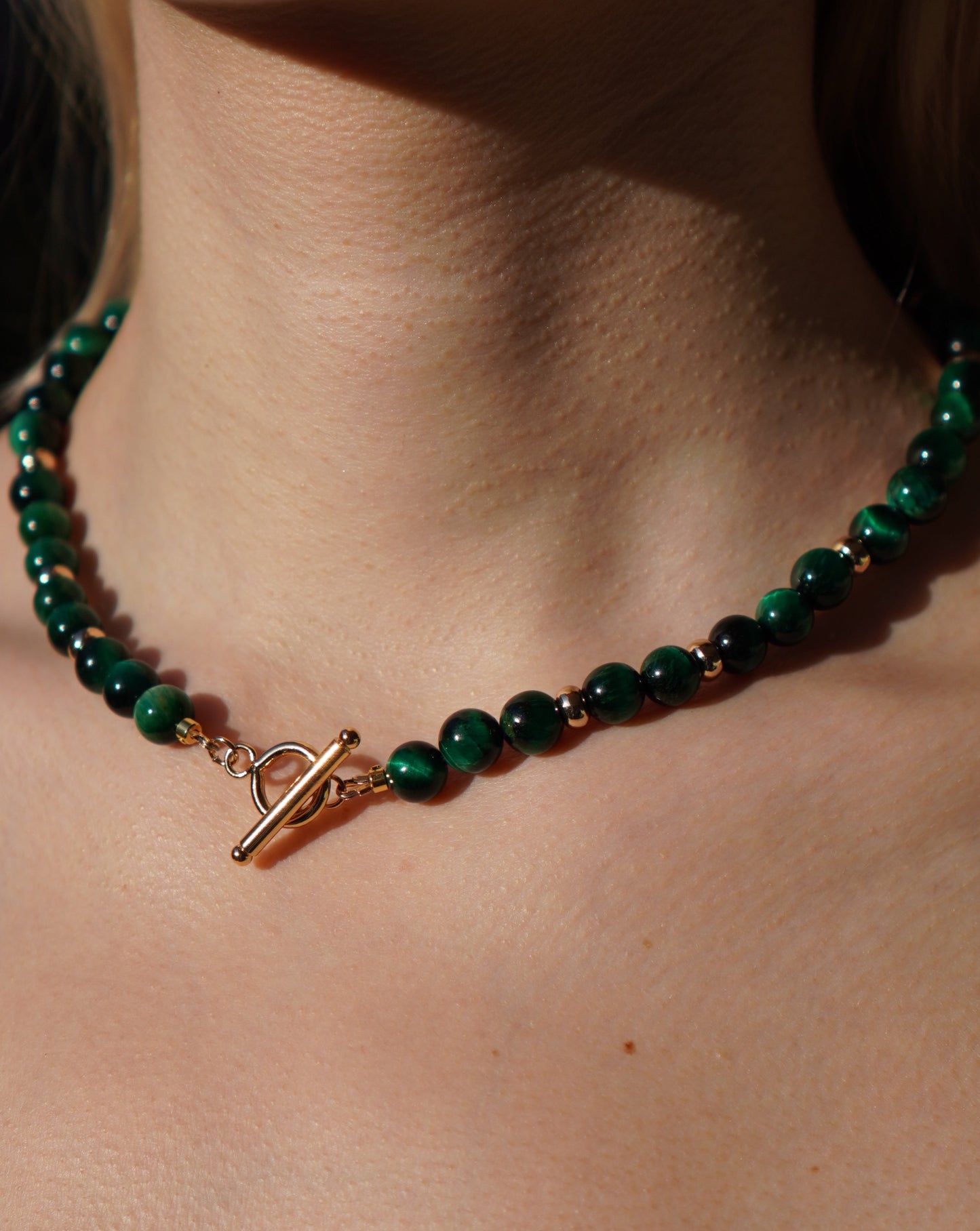 Green Tiger Necklace