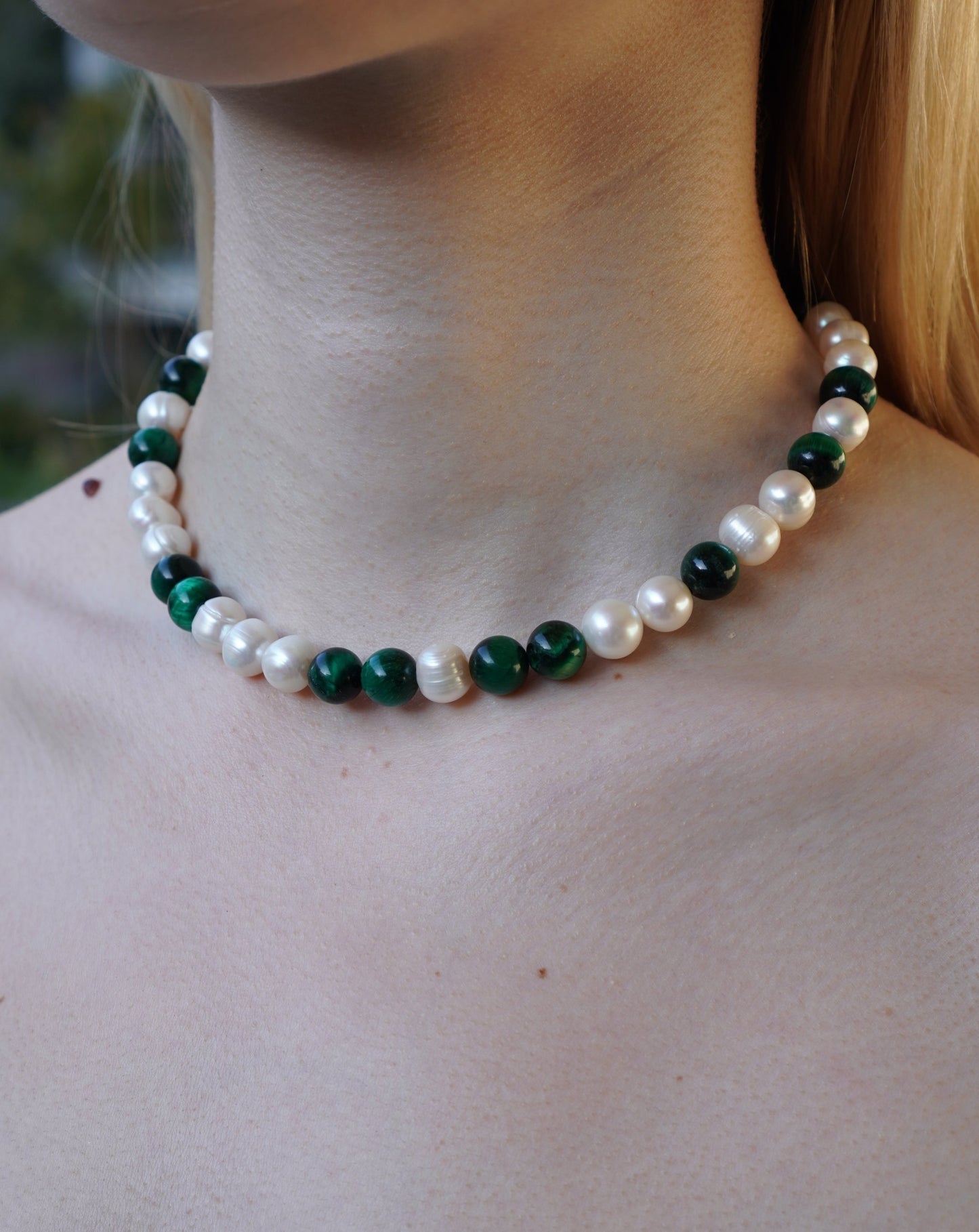 Green Milk Necklace