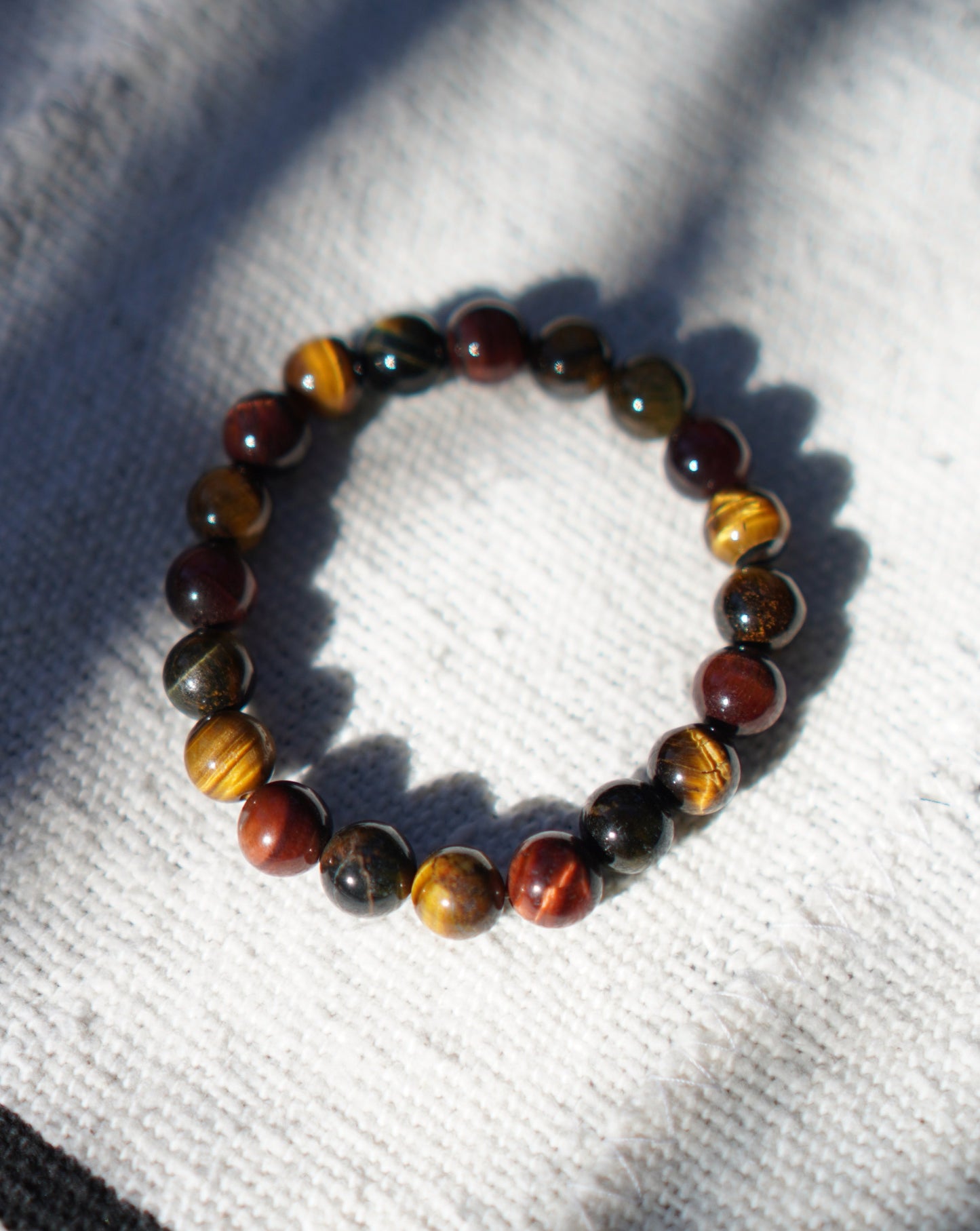 Mixed Tiger Eye Bracelet L