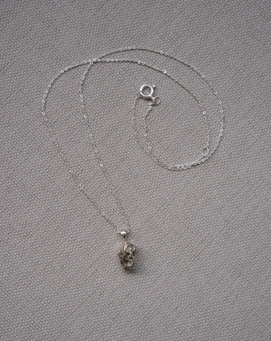 Pyrite in Sterling Silver