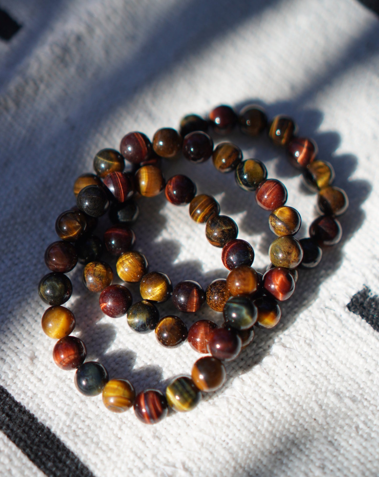 Mixed Tiger Eye Bracelet L