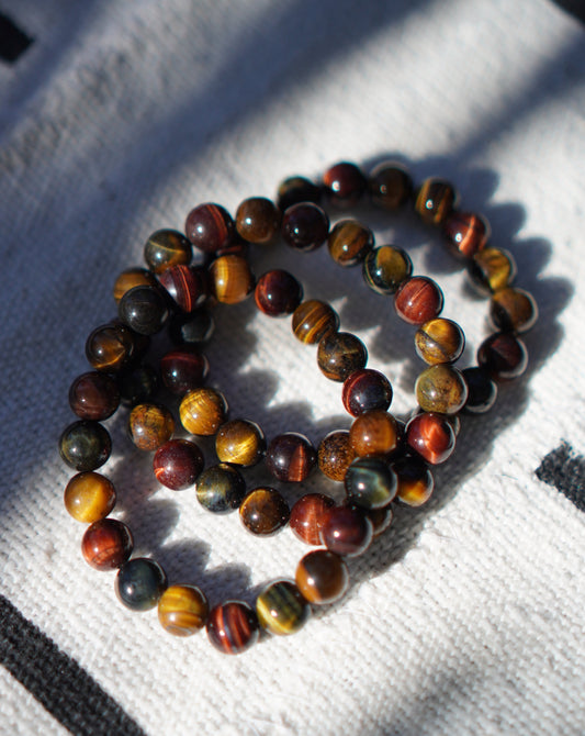 Mixed Tiger Eye Bracelet L